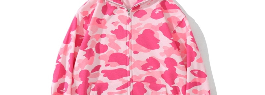 Pink Bape Hoodie Cover Image