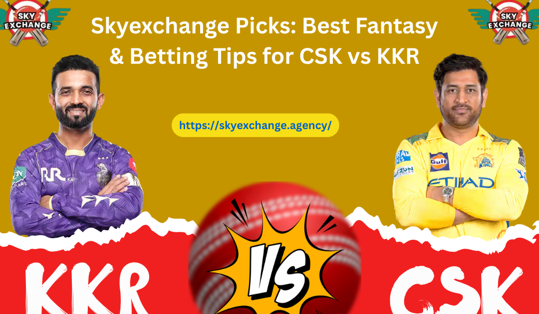 SkyExchange Stats Talk: KKR vs CSK Head-to-Head, Pitch Report & Fantasy Picks