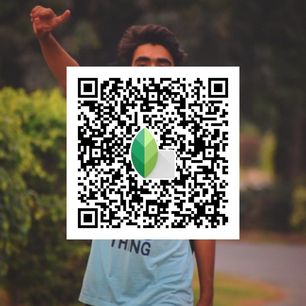 Snapseed Qr Codes | Snapseed Qr Code Photo Editing