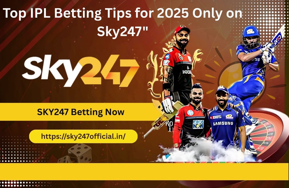 Track Every IPL 2025 Match with Sky247 Real-Time Updates and Betting Tips | by Sky247 | May, 2025 | Medium