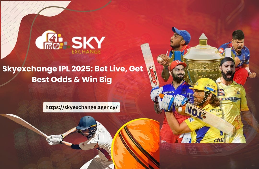 Skyexchange IPL 2025: Play Smart, Bet Big & Win Bigger This Season! | by Reddy Anna | May, 2025 | Medium