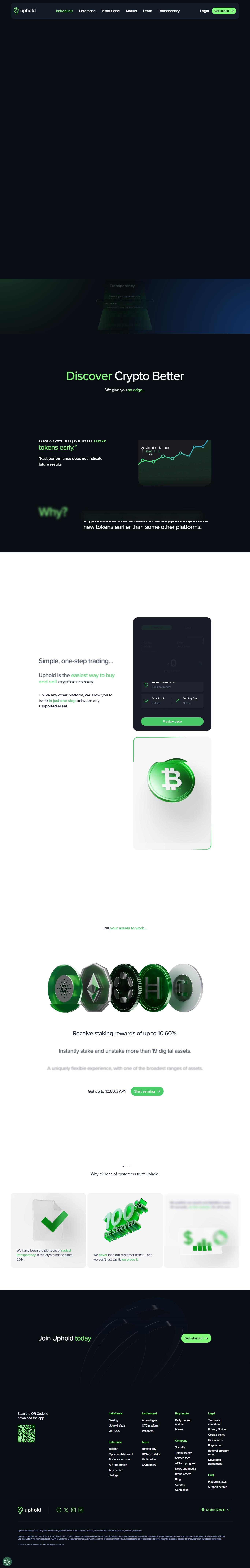 Log In | Uphold®: | Sign In to Your Account