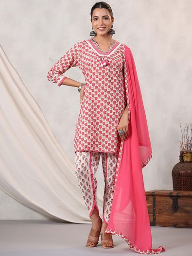 Buy Latest Patiala Kurta Sets Online | Readiprint Fashions