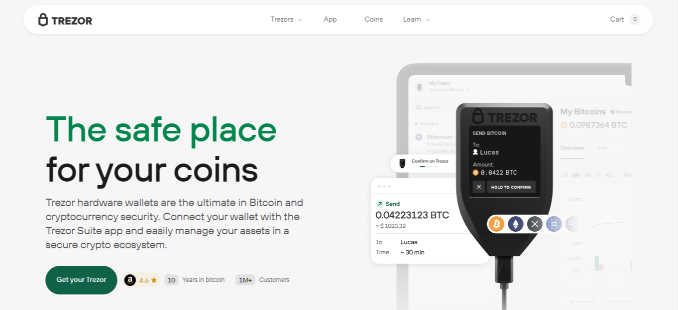 Trezor.io/Start® | Starting Up Your Device - Trezor®
