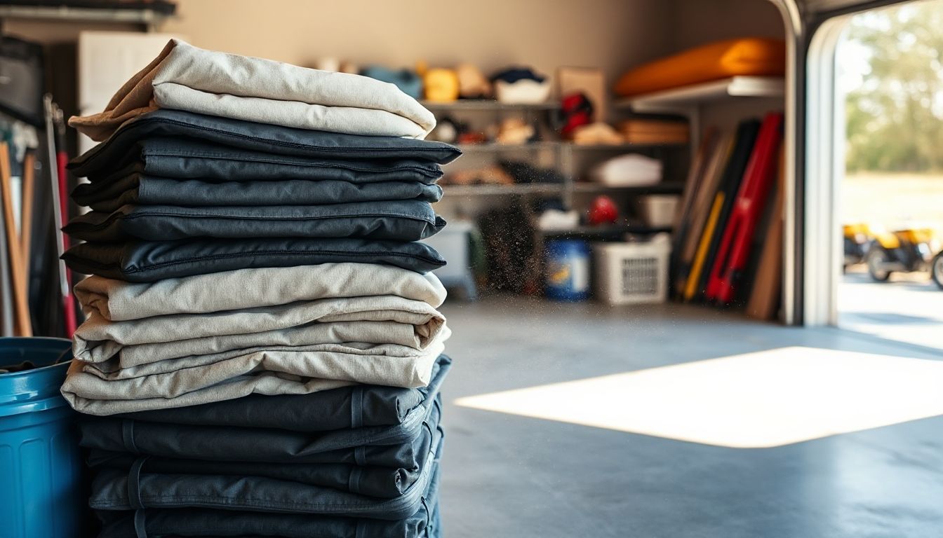 DIY Projects with Tarpaulins to Organize Your Garage