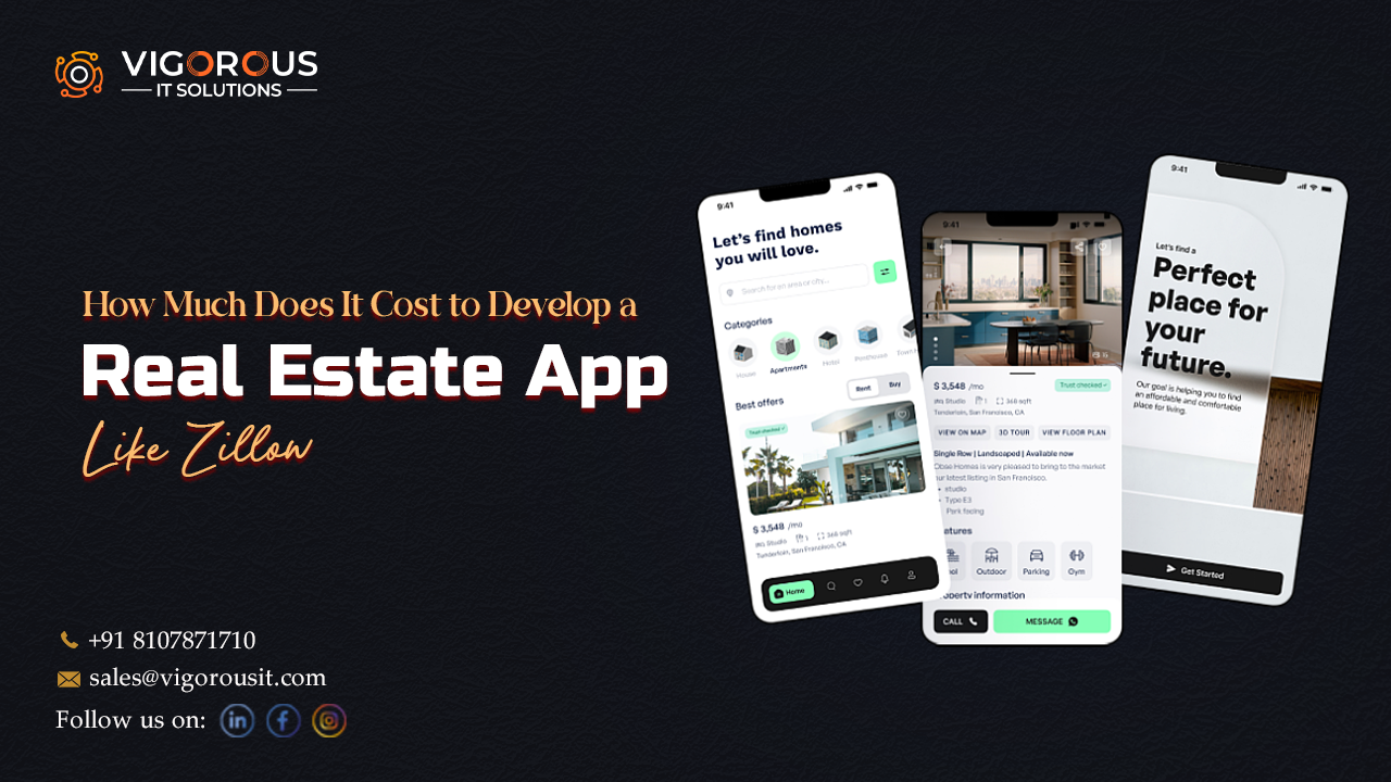How Much Does It Cost to Develop a Real Estate App Like Zillow?