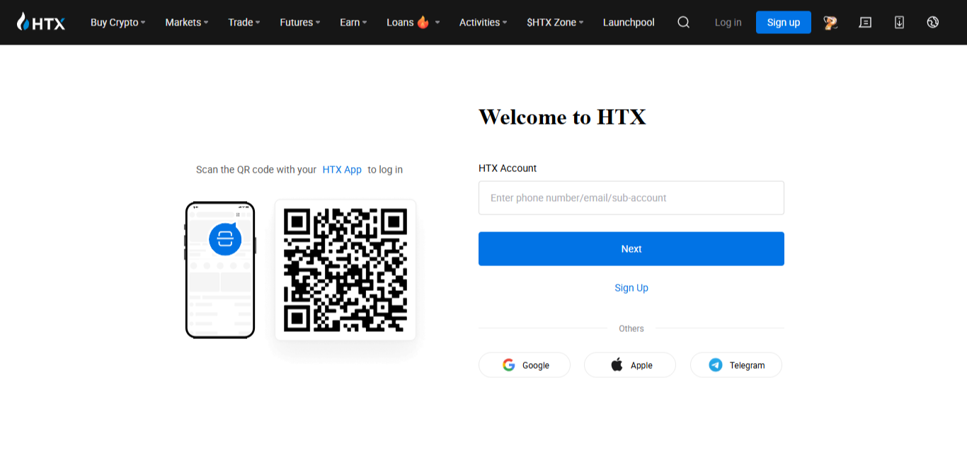 HTX Wallet | Buy sell and manage crypto®