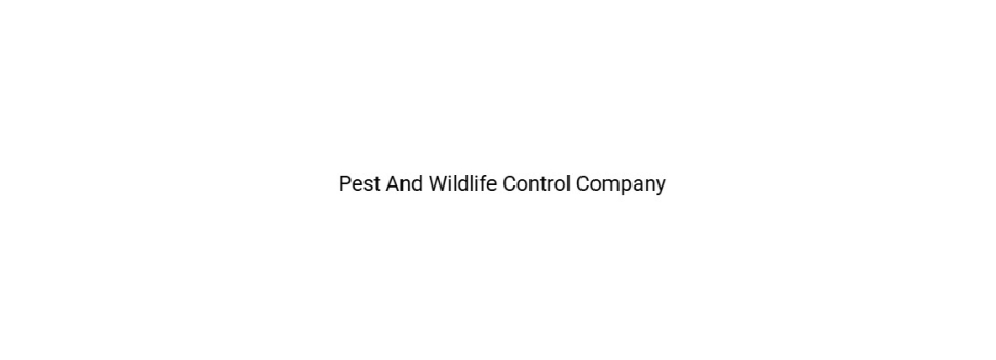 Pest And Wildlife Control Company Cover Image