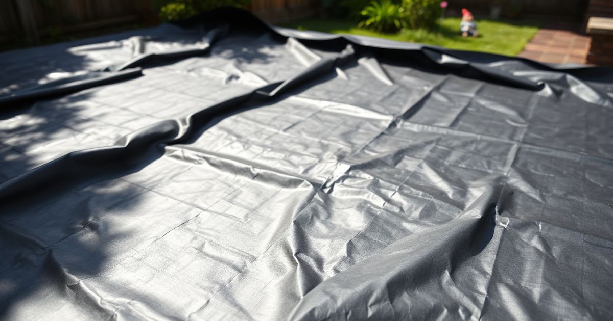 Transform Your Backyard with Large Tarpaulin