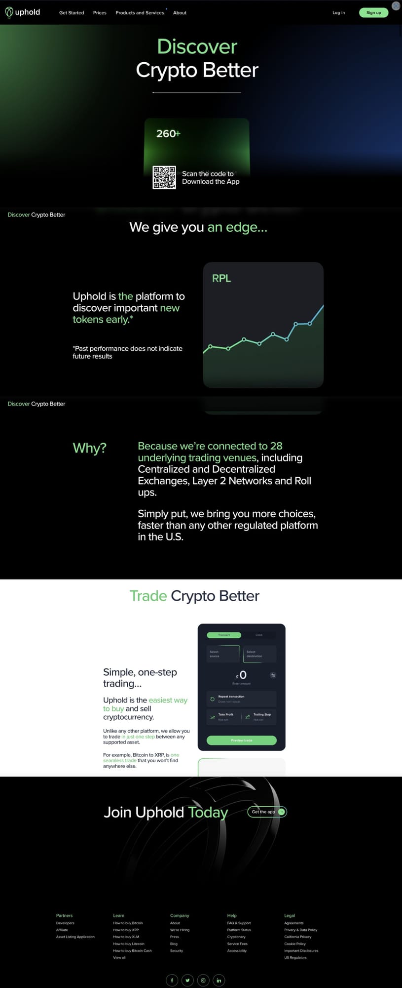 Log In | Uphold® | Buy & Sell Crypto & Metals