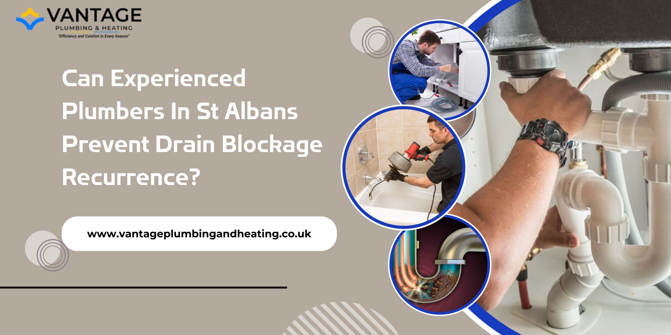 Plumbers in St Albans: How They Stop Drain Problems for Good