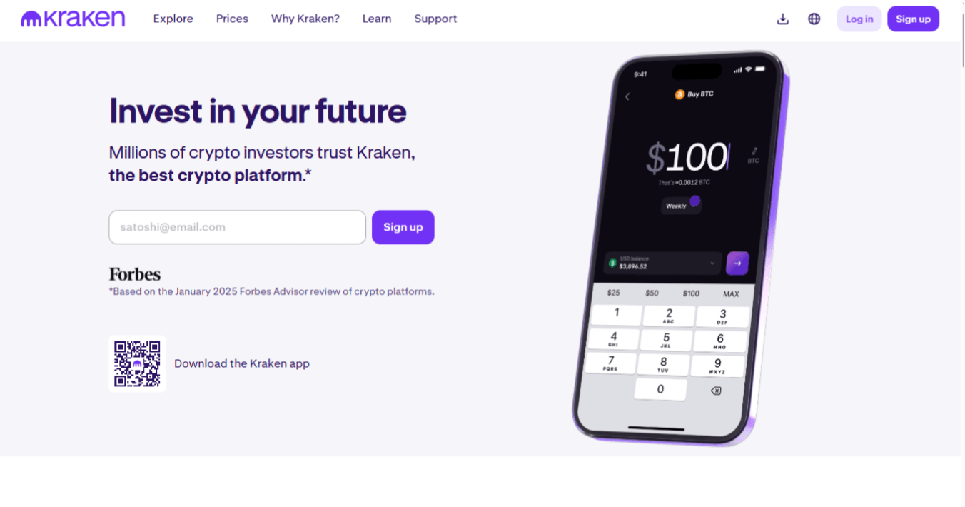 Log In | kraken®: | Sign In to Your Account*