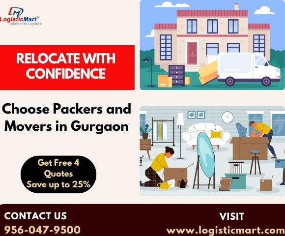 Finally Got Your Dream Job? Don’t Shy Away from Booking Packers and Movers in Gurgaon for a Smoother Life | by Kanchan Tyagi | Sep, 2025 | Medium