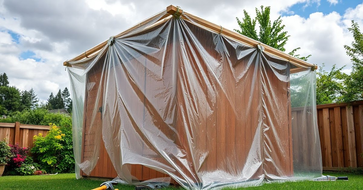 Using Tarpaulin Sheets to Waterproof Outdoor Projects