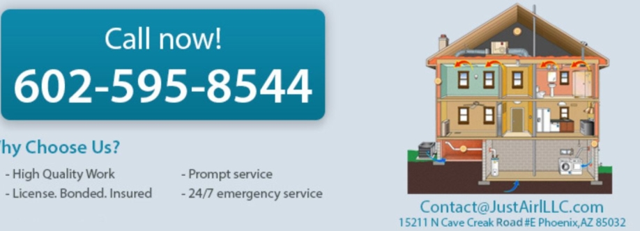 Just Air LLC Emergency Heating Service Near M Cover Image