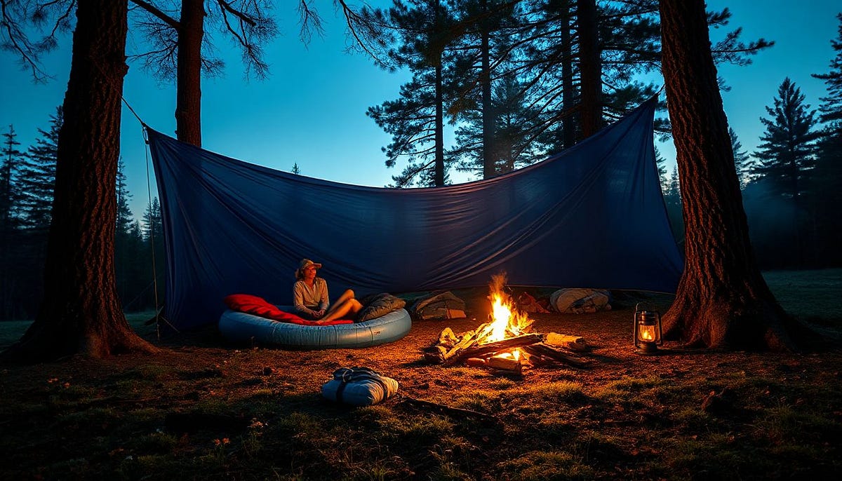 Tarpaulin Sheet Tents for Budget-Friendly Camping Comfort | by Tarpaulins World | Sep, 2025 | Medium