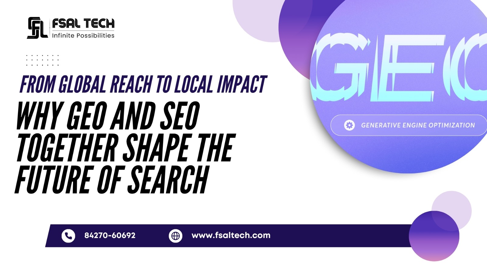 Global Reach to Local Success: How GEO and SEO Together