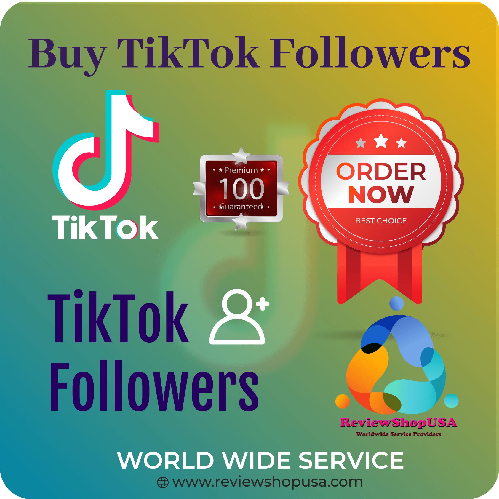 Buy TikTok Followers - 100% Real, Instant Delivery