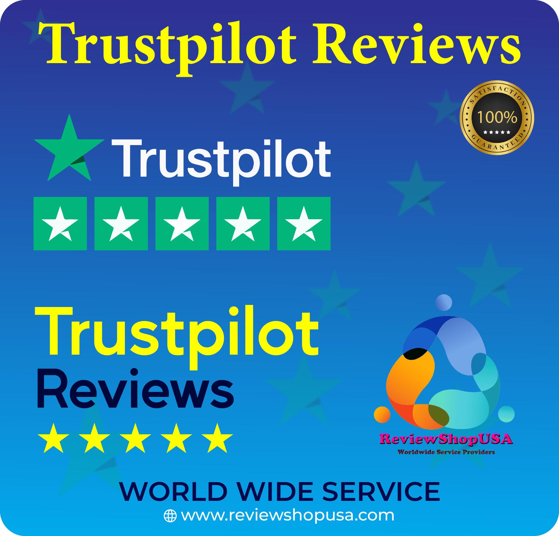Buy Trustpilot Reviews - 100% Non-Drop and Verified Reviews