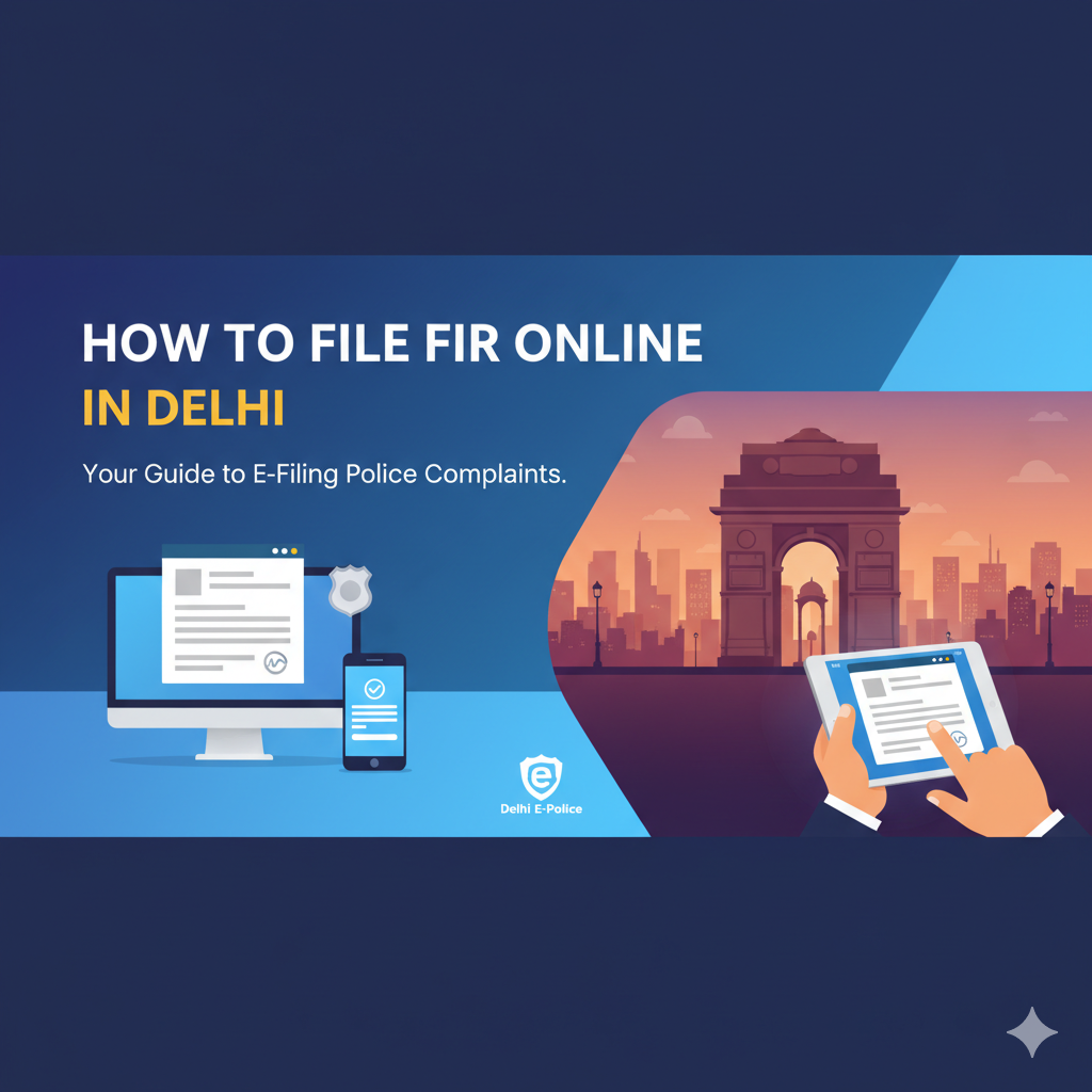 How to File an FIR/Complaint Online in Delhi | Patrons Legal