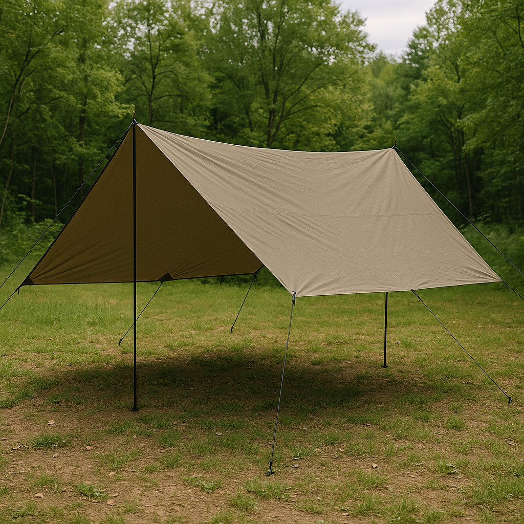 How to Use Tarpaulin For Outdoor Camping - London Connected