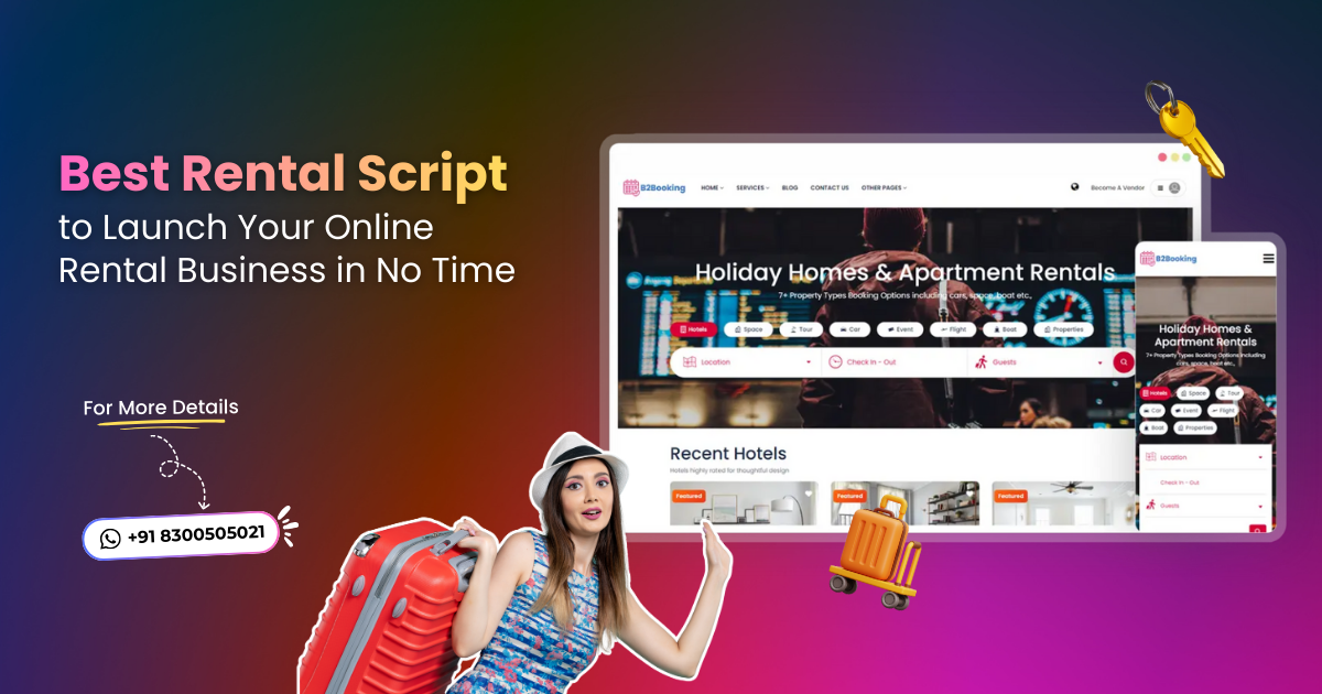 Best Rental Script to Launch Your Online Rental Business in 2026