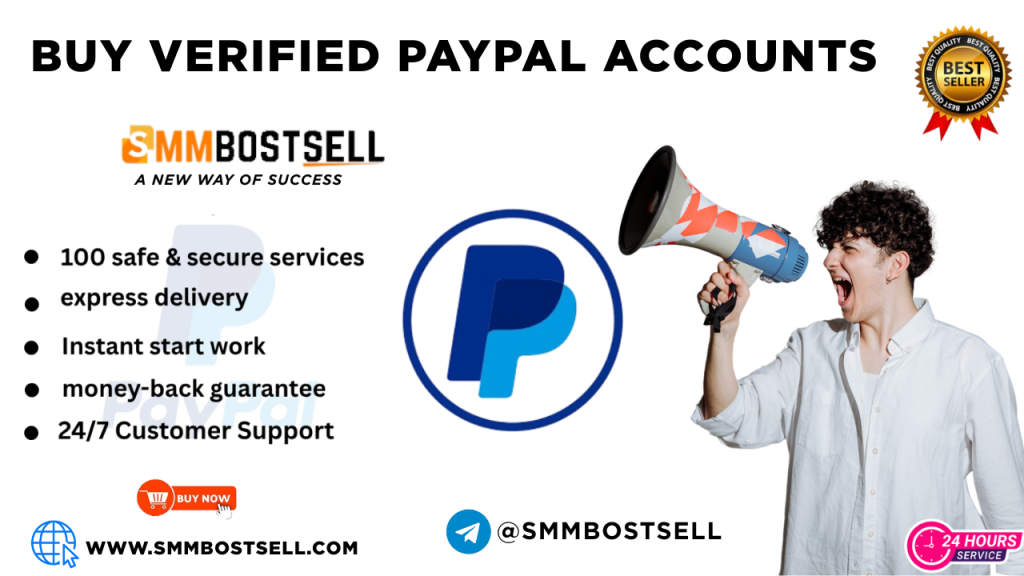 Buy Verified PayPal Accounts – SMM BOST SELL