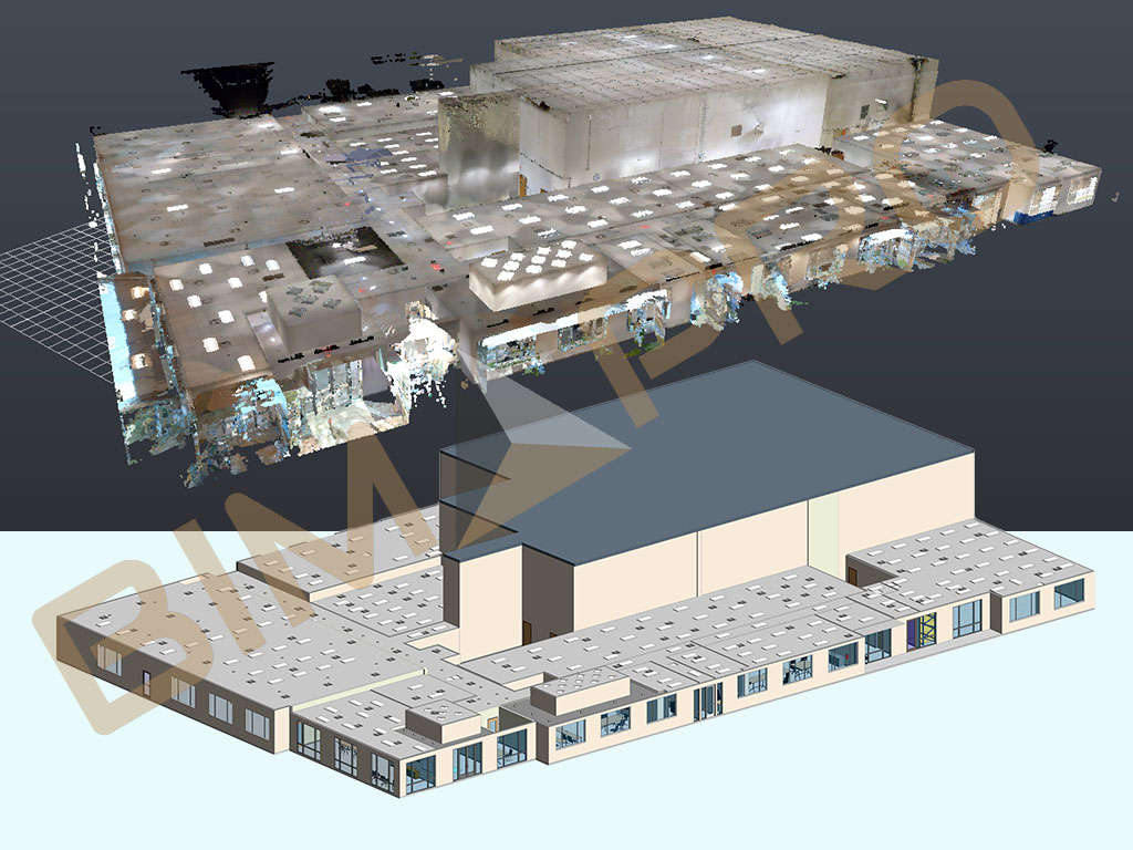 Scan to BIM Conversion Services in Texas and Across USA | Point Cloud to Revit Modeling