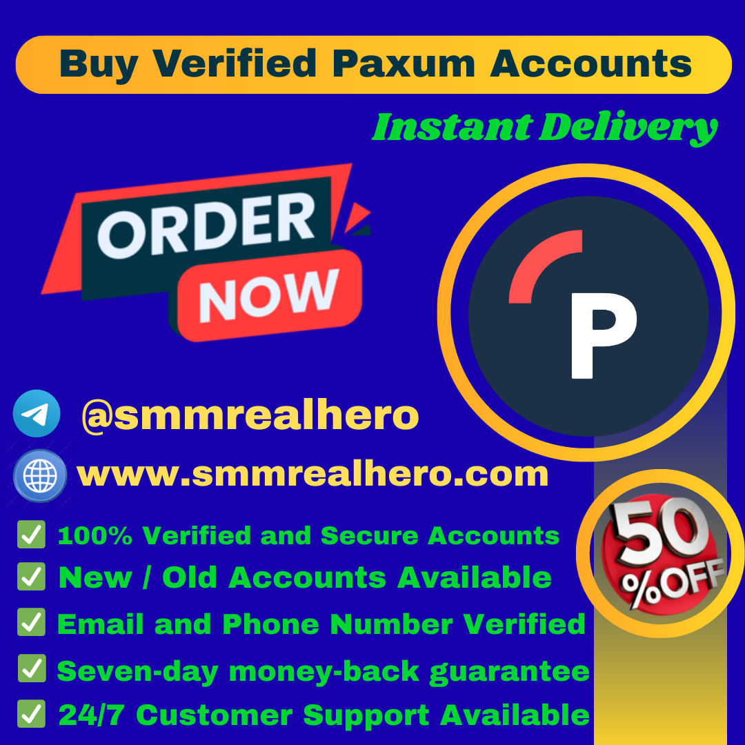 Buy Verified Paxum Accounts – Quick and Safe