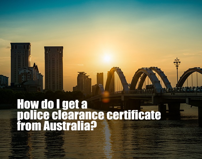 How do I get a police clearance certificate Australia from Philippines