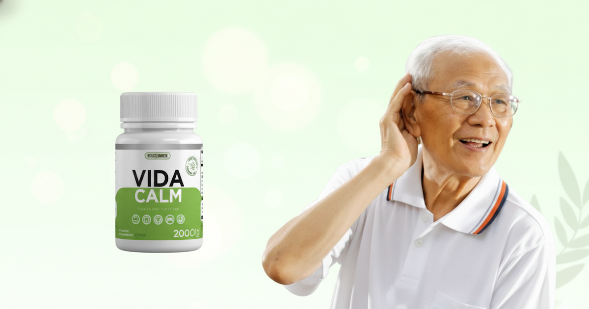 VidaCalm Tinnitus Support Formula – Calm Your Ears & Reduce Noise Naturally
