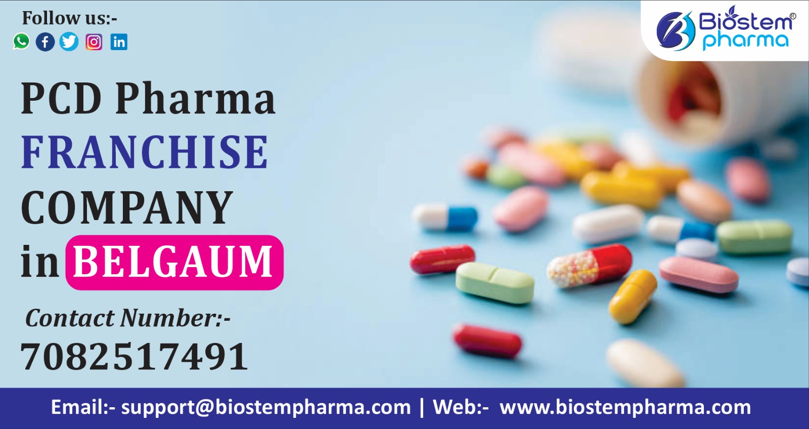 PCD Pharma Franchise Company in Belgaum | 1000+ Products