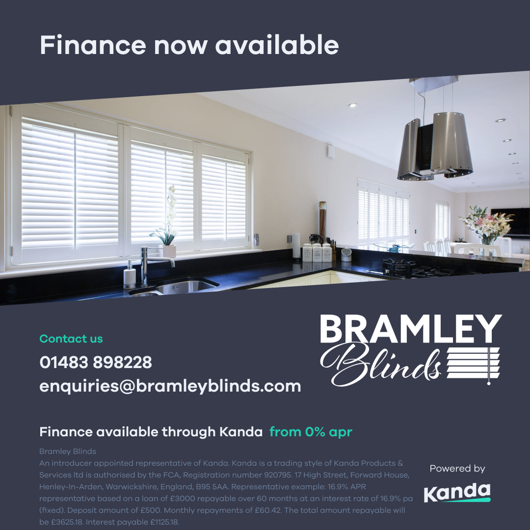 Blinds & Awnings in Leatherhead | Bramley Blinds