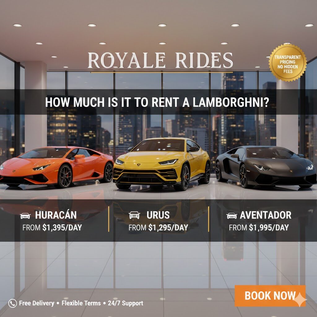 How Much Is It to Rent a Lamborghini? 2025 Pricing Guide
