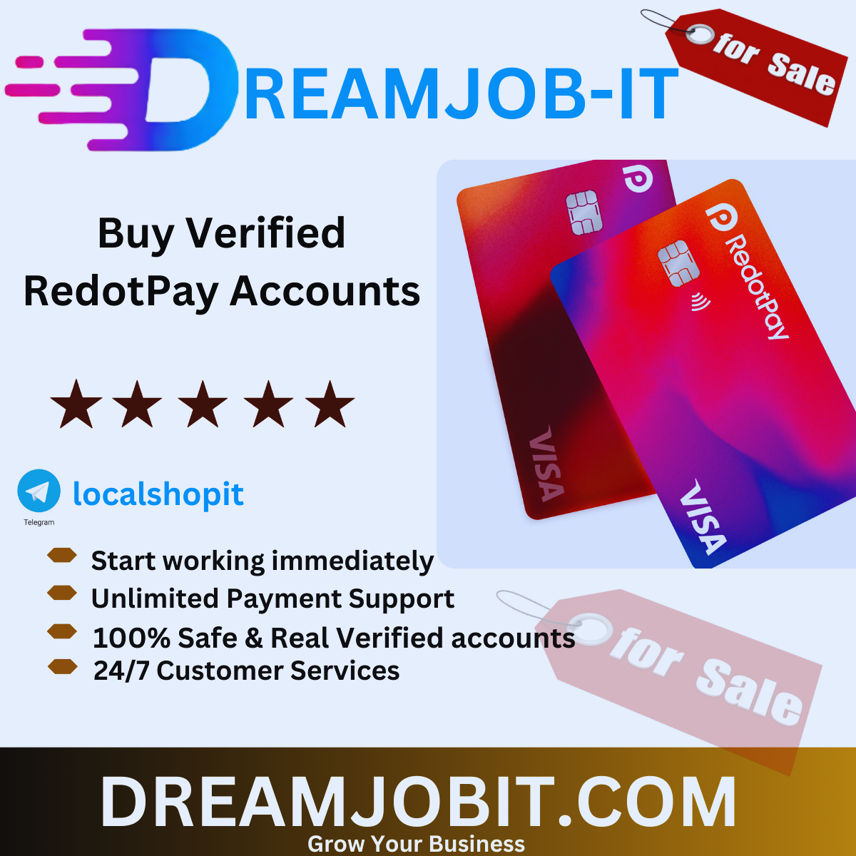 Buy Verified RedotPay Accounts |Fast, Safe & 100% Trusted