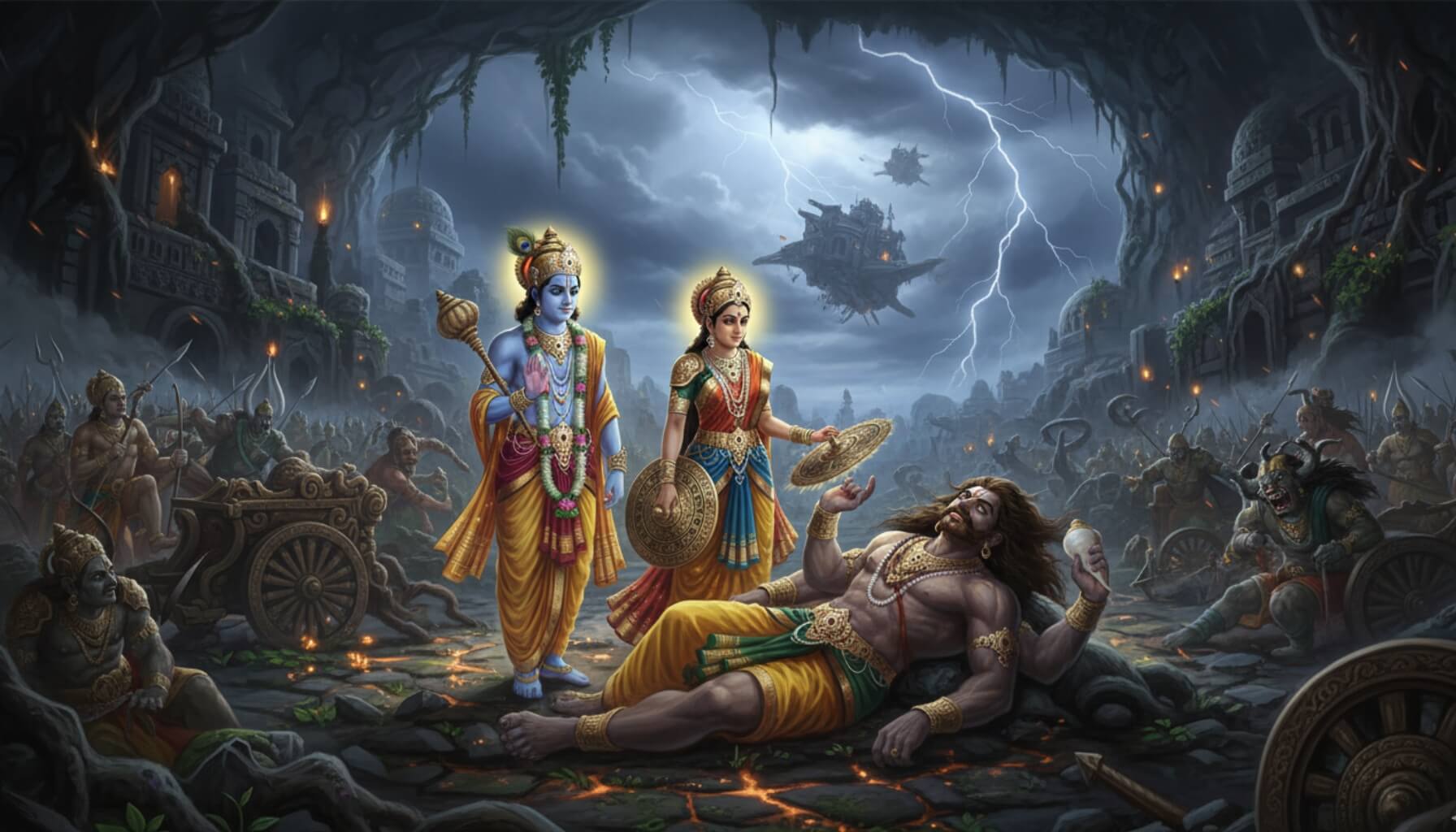 Narkasur Vadh Katha: Adharm Par Dharm Ki Vijay Ki Kahani