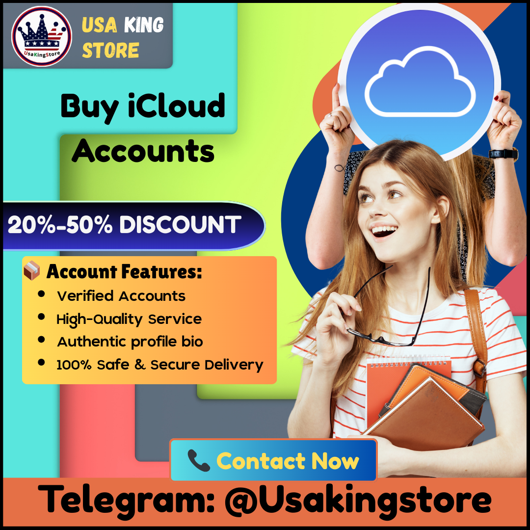 Buy iCloud Accounts - Usakingstore