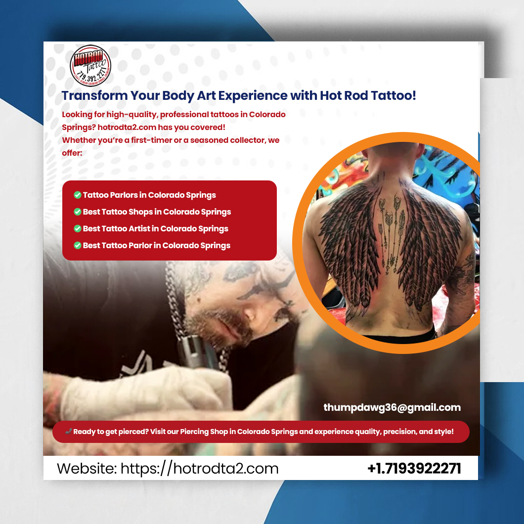 Tattoo Parlors in Colorado Springs - Gifyu