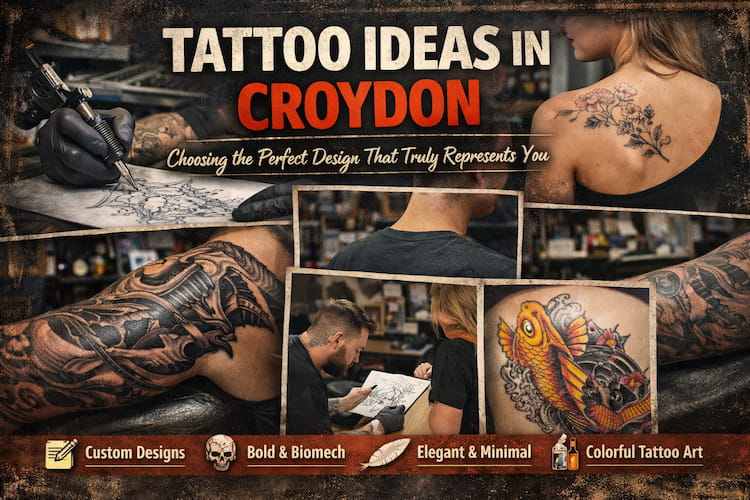 Tattoo Ideas in Croydon - Never Say Die - Tattoo Studio