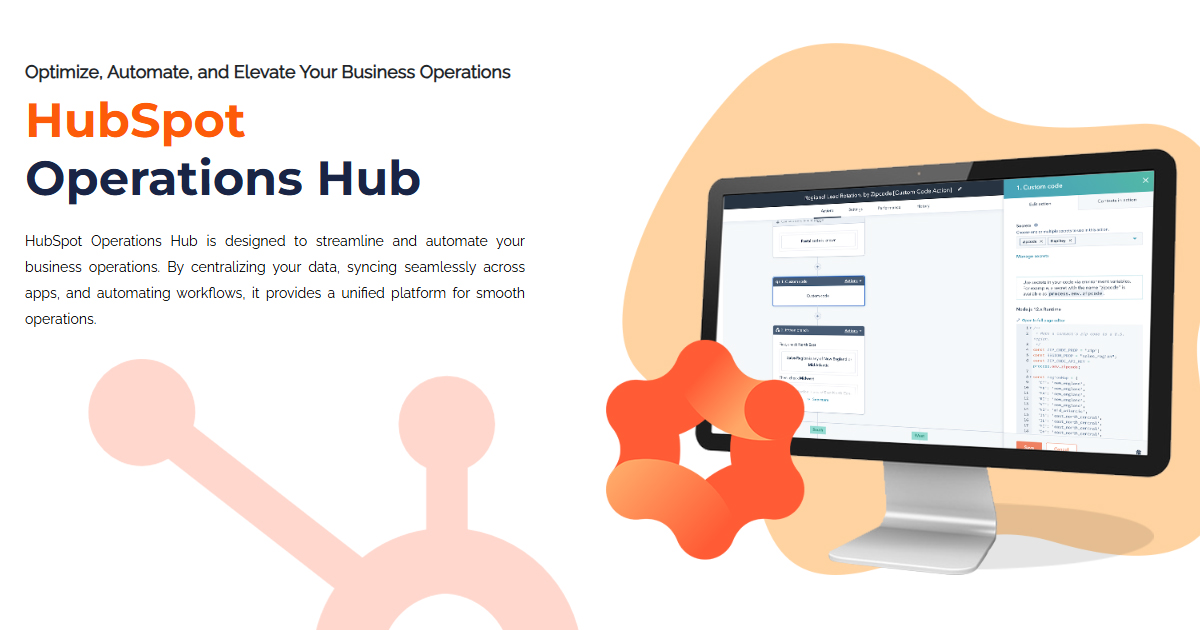 HubSpot Operations Hub Services | Dean Infotech