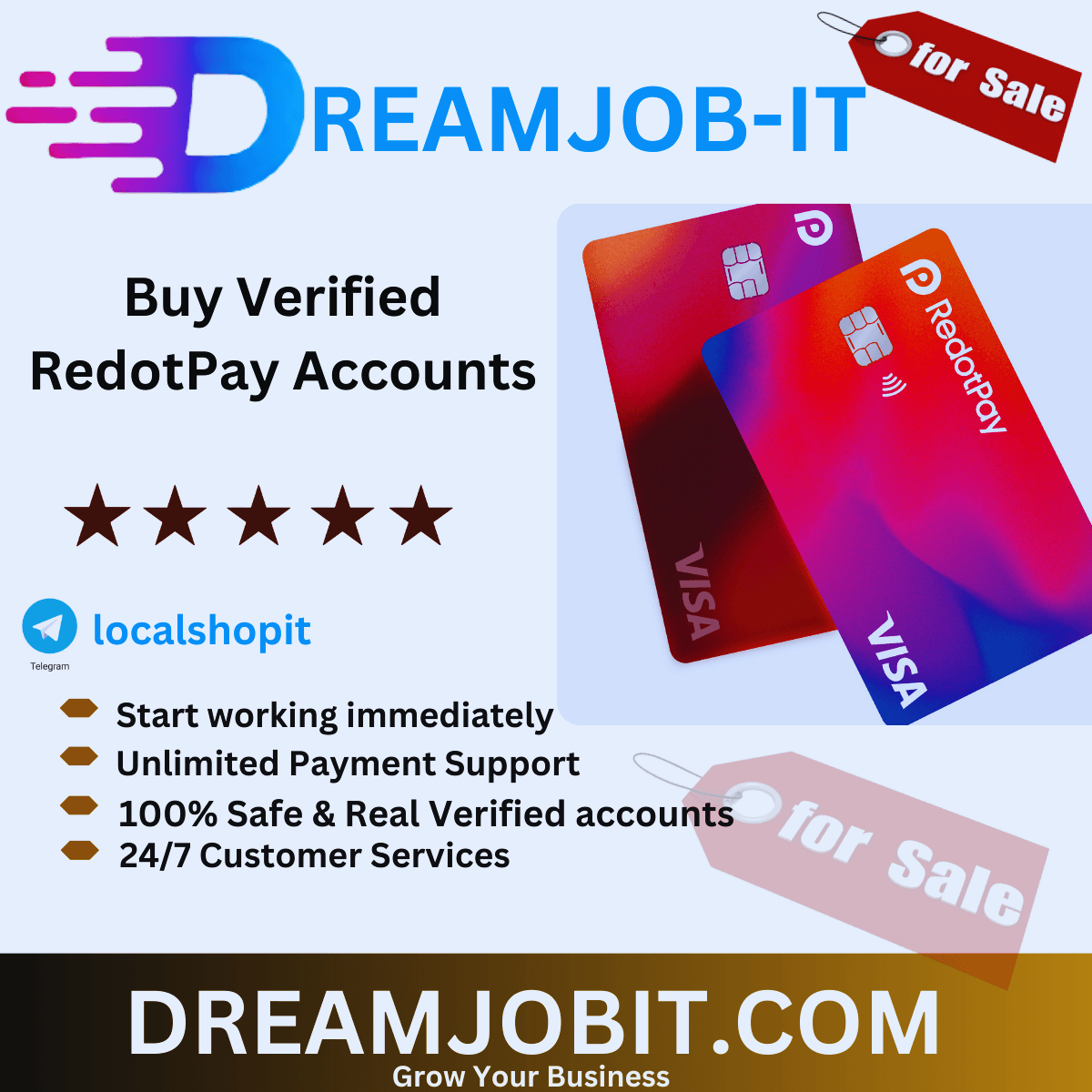 Buy Verified RedotPay Accounts |Fast, Safe & 100% Trusted