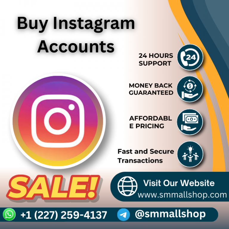 Buy Instagram Accounts – smmallshop.com