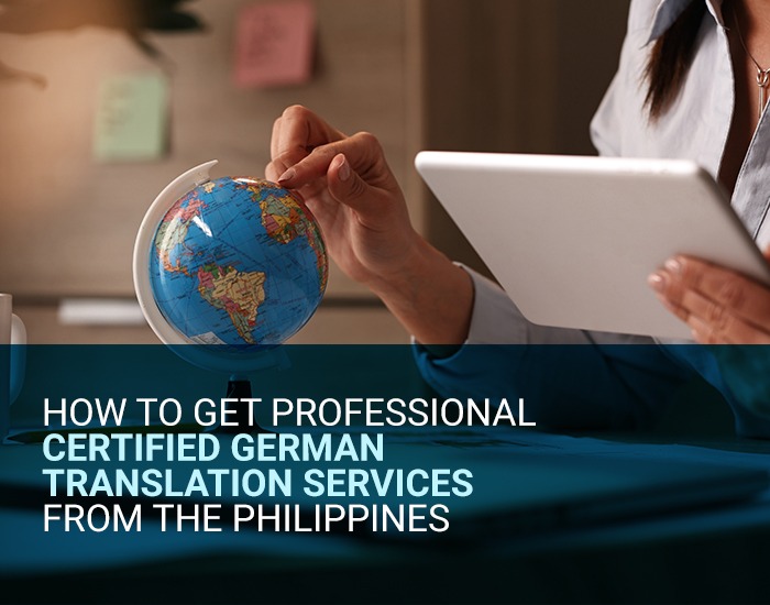 Get Professional certified German translation services Philippines