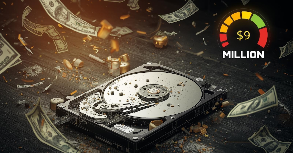 Why Improper HDD Destruction is a $9 Million Gamble
