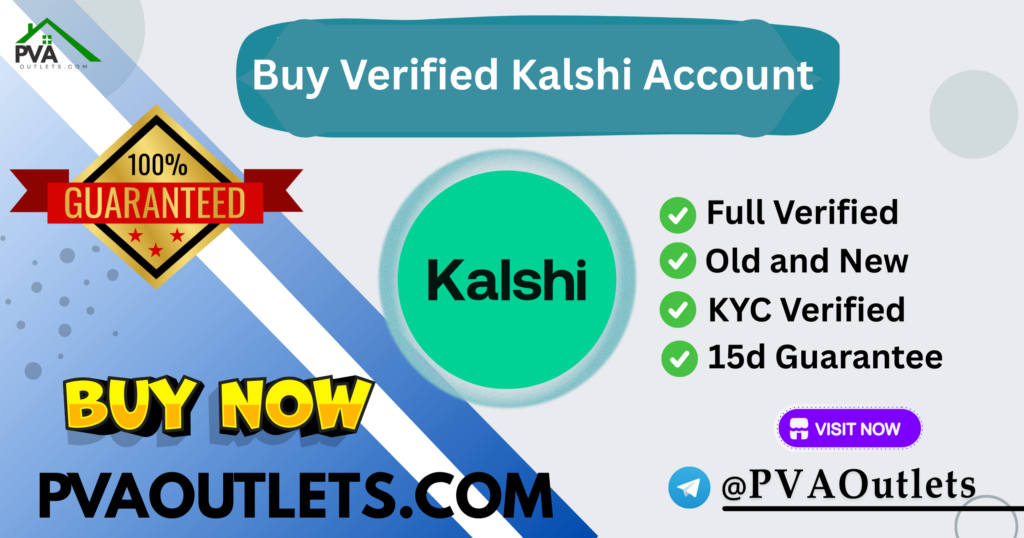 Buy Verified Kalshi Account - Grow Your online Business