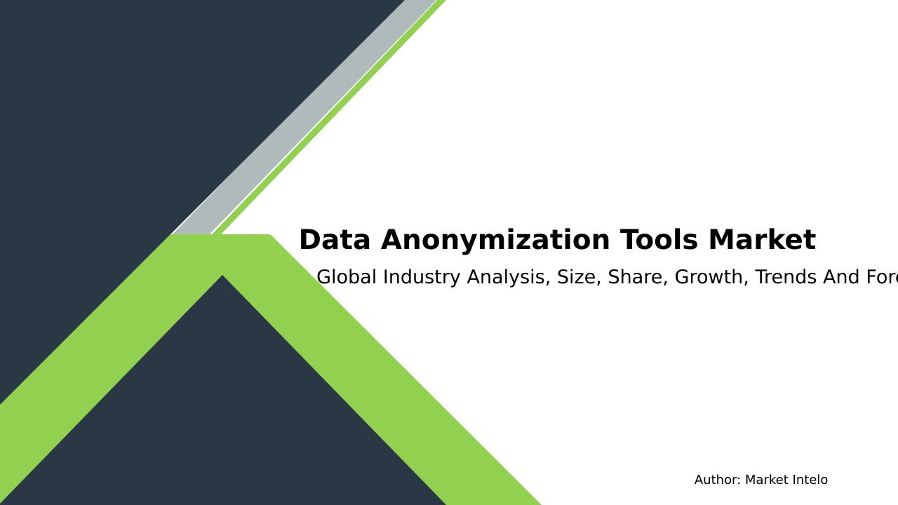 Data Anonymization Tools Market Research Report 2033