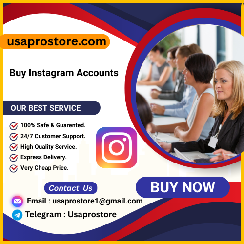 Buy Instagram Accounts - 100% Real, Safe & Instant Delivery