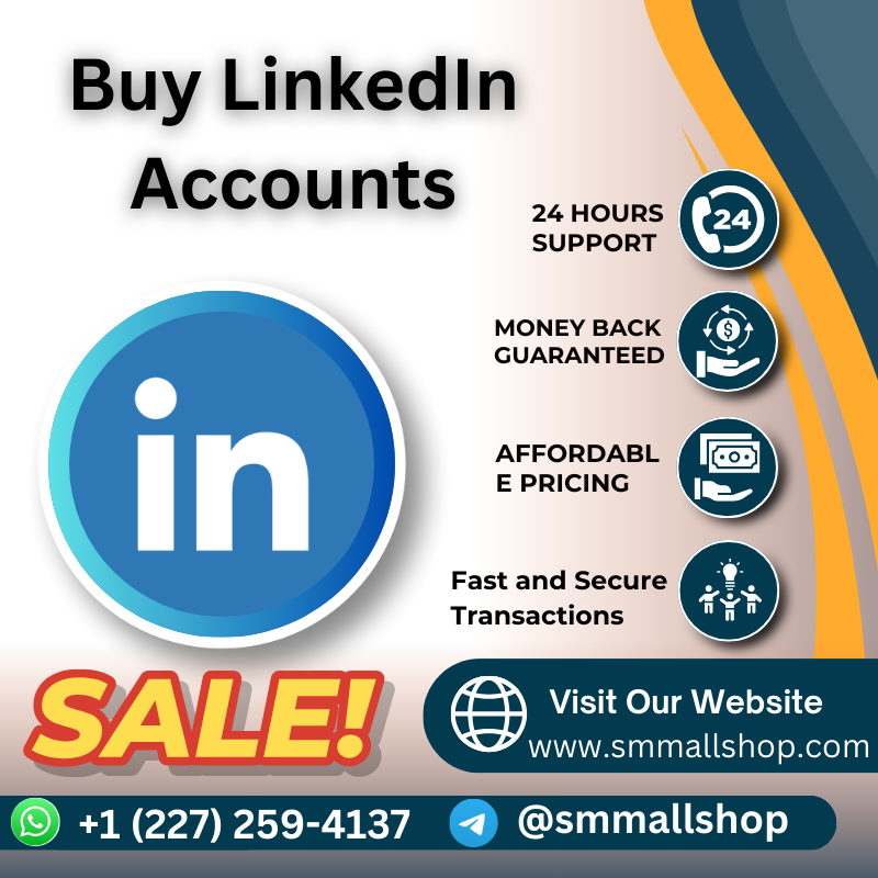 Buy LinkedIn Accounts - smmallshop.com