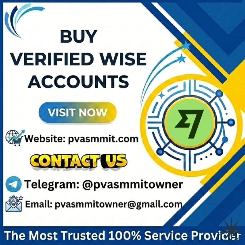 Buy Verified Wise Accounts Safe and Instant Delivery
