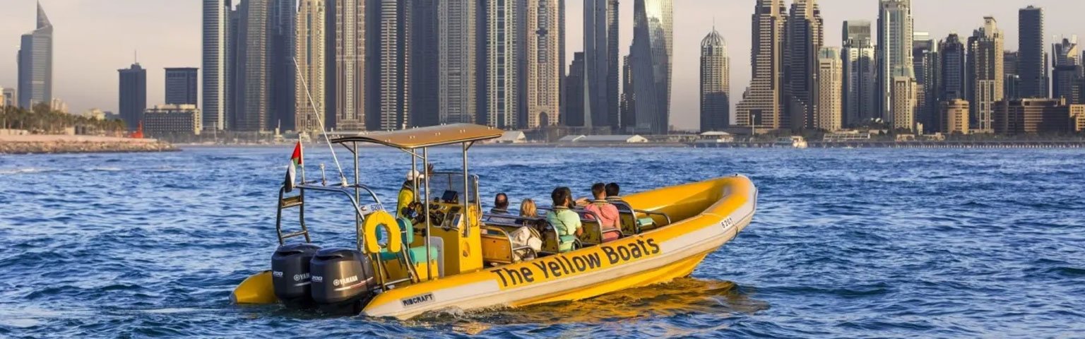 The Yellow Boats Dubai - Explore Dubai Tours